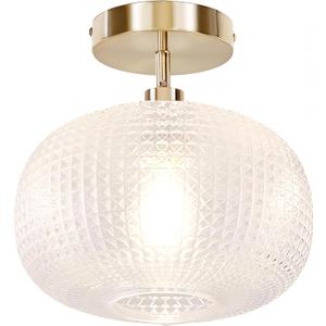 Semi Flush Mount Ceiling Light,Hallway Light Fixtures,Vintage Light Fixtures,Kitchen Lighting Fixtures Ceiling,Globe Glass Light Fixture,Closet Light Fixture,Hanging Light Fixture for Bedroom Porch
