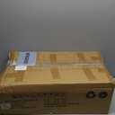 HCHQHS Adjustable 6 Tier Open Bookcase, Rustic Farmhouse Book Shelves, Industrial Wood and Black Metal Bookshelves, Mid Century Bookcase for Home Office Living Room Bedroom