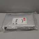 EXQUISLIFE Car Windshield Snow Ice Cover with 3 Layers Protection, Windshield Snow Ice Cover with Magnetic Edges Used for Snow Protection, Rain and Sun, Fits for Most Standard Cars, SUV (gray)