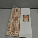 MOFII Wireless Keyboard and Mouse Combo, Milk Tea Colorful Round Key Typewriter Keyboards, 2.4G Full Size Keyboard and Cute Wireless Mice, USB Receiver Plug and Play, for Laptop, PC, Windows