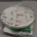 Sunnyray 96 Pcs Greenery Gender Reveal Plates Napkins Gender Reveal Baby Shower Party Supplies Baby Shower Paper Tableware Set Dessert Plates Napkins Forks for 24 Guests