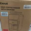 Gevi 10-Cup Grind & Brew Drip Coffee Maker with Built-In Burr Grinder