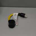 NEMA L14-30P to 14-30R 30 Amp Dryer Generator Adapter Cord 4 Prong L14-30P Locking Generator Male to 14-30R RV Dryer Female for RV EV Charger, 10 AWG STW, 1FT, ETL Listed