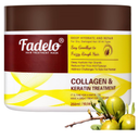 Collagen+Keratin Hair Mask - Deep Repair for Damaged Hair with Argan Oil and Vitamin E - Hydrating Treatment for Dryness and Damage-150 ml (Refreshing), Yellow (5.07 Fl Oz (Pack of 1), Floral) 02/09/2027