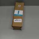 Insulated Water Bottle with Straw - Encool Stainless Steel Water Bottle with Push Button Lid, Leak-Proof & BPA-Free, Keeps Cold for 24 Hours for Sports, Travel, Gym (24 oz, Cerulean Blue)