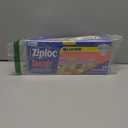 Ziploc Gallon Food Storage Slider Bags, Durable, 68 Count