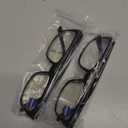 Gaoye +1.0 2Pack of Reading Glasses  BlueLight Filter, UV Protection  Readers with Rectangle Frames