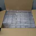 Joyibay 100 PCS Clear Acrylic Storage Boxes with Lids, 222 in Mini Square Transparent Display Cases, Stackable Small Containers for Wedding Favors, Jewelry Sorting, Crafts, Candy Packaging