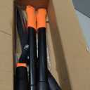 Fiskars 23-Inch Power-Lever Hedge Shears, Self-Sharpening Precision-Ground Steel Blades, For Trimming/Shaping Hedges and Shrubs in Your Garden, Lawn and Yard Tools, Black/Orange