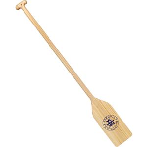 Wooden Canoe Paddle 4 Feet Row Boat Oars with Ergonomic Grip, Premium Wood, Protective Finish