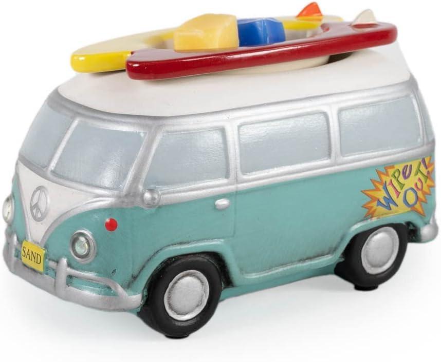 Scentsationals Wax Melt Warmer for Scented Wax Melts - Retro Collection Vintage Beach Van - Candle Melter for Fragrance Cubes and Tarts Scentsationals Wax Melt Warmer for Scented Wax Melts - Retro Collection Vintage Beach Van - Candle Melter for Fragrance Cubes and Tarts