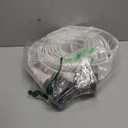 ZYfire Fire Hose - 2-1/2" ID x 25 FT Single Jacket EPDM Firefighter Hose with M  F NST/NH Aluminum Couplings 750 PSI Burst Pressure Lightweight for Use in Firefighting