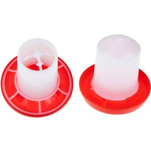 IMIKEYA 1 Set Quail Feeder Chick Feeder Quail Waterer Small Chick Feeder Poultry Chicken Water Jar Poultry Water Bucket Automatic Poultry Water Feeder Poultry Feeding Equipment Feeding Cup