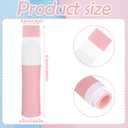 Root Comb Bottle Applicator 6 Ounce, 2 Pack Oil Applicator for Hair Dye Hairstyling Hair Oiling Applicator with Graduated Scale (Pink), BX5698