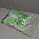 Nuogo 16 Packs Reusable Wet Mop Pads Refills Compatible with Swiffer Sweeper Mops Household Cleaning Tools for Wet & Dry Use(Green)