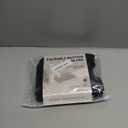 Folding Faucet Mat for Kitchen Sink Upgraded Premium Silicone Splash Guard with Fast Drying Properties Protective Sink Tray Ideal for Stone Sinks in Kitchen & Bathroom (Black, 14.5"x5.5")