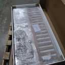 Outdoor 3-Seater Daybed with Cushions, Acacia Wood Frame Patio Lounge Sofa, Slatted Back and Seat, Water-Resistant Cushions, Rustic Wooden Day Bed for Porch, Deck, or Garden, Natural Finish