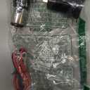 12V USB Outlet Marine Switch Panel Plug, PD3.0 and Dual QC3.0 USB Ports Aluminum Car Charger with LED Voltmeter Power Switch, Lighted 150W Cigarette Lighter Socket 2 in 1 DIY Kit for Boat RV ATV, etc.