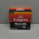 Folgers Black Silk Dark Roast Ground Coffee, 32 Keurig K-Cup Pods