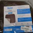 Sures Waterproof Chair Pads for Incontinence (22" x 21") - Washable, Waterproof Seat Protector - Chair Protector Seat Cover - Absorbent Incontinence Pad for Bed, Seat Car Wheelchair & Recliner (Brown)