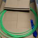 15m Fishing Tape Electrical Wire Threader Wire Puller for Pulling Wire Line (15m Green Diameter 4.5mm)