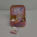 61Pcs Tea Party Set for Little Girls, Dreamland World Tea Set Toys Including Dessert, Cake Stand & Carrying Case, Kids Kitchen Pretend Play for 3 4 5 6 Year Old Girl Birthday Gifts