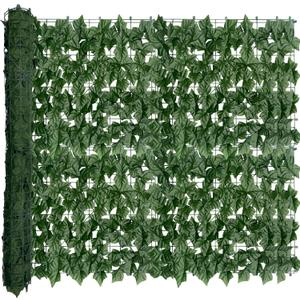 Artificial Ivy Privacy Fence Screen: 40x120 Inch Realistic UV-Anti Faux Ivy Hedge Panel, Indoor and Outdoor Decor for Patio, Garden, Balcony, and Fence Cover
