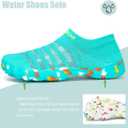 TOLLN Quick-Dry Barefoot Water Shoes for Men, Women & Youth  Versatile Aqua Socks for Beach, Pool, Kayaking, Hiking, Surfing, Yoga & Outdoor Sports (Mint Green)