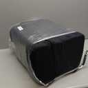 ROYALAY Adjustable Foot Rest Under Desk for Office, High-Density Foam Foot Rest with 3 Adjustable Heights, Ergonomic Footrest with Washable Cover for Home, Airplane, Travel(17 * 11 * 17in, Black)