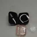 Valkit Compatible Airpods 4 Case Pink, Soft TPU AirPods 4th Generation Case Cover with Cleaner Kit, Shockproof Protective Case with Keychain for Apple AirPods 4 Gen Cases for Women Men - Clear Pink