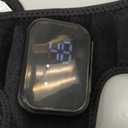 Cordless Ankle Massager with Heat,Electric Heating Pad for Ankle Pain Relief &Circulation,Rechargeable Heated Foot Brace Wrap, 3 Vibration and Heating Modes, Auto Shut Off, Black 