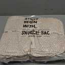 Snuggle Sac Super Soft & Reversible Heather Beige Throw - Oversized Cozy Knit Blanket for Bed, Sofa, Living Room, Twin Size (60x80 Inches)