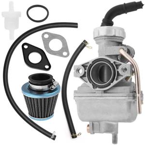 ATV PZ20 Carburetor with Fuel Filter and 35mm Air Filter Replacement for TAOTAO 110CC ATA110 ATA110B ATA110D ATA110F ATA110L