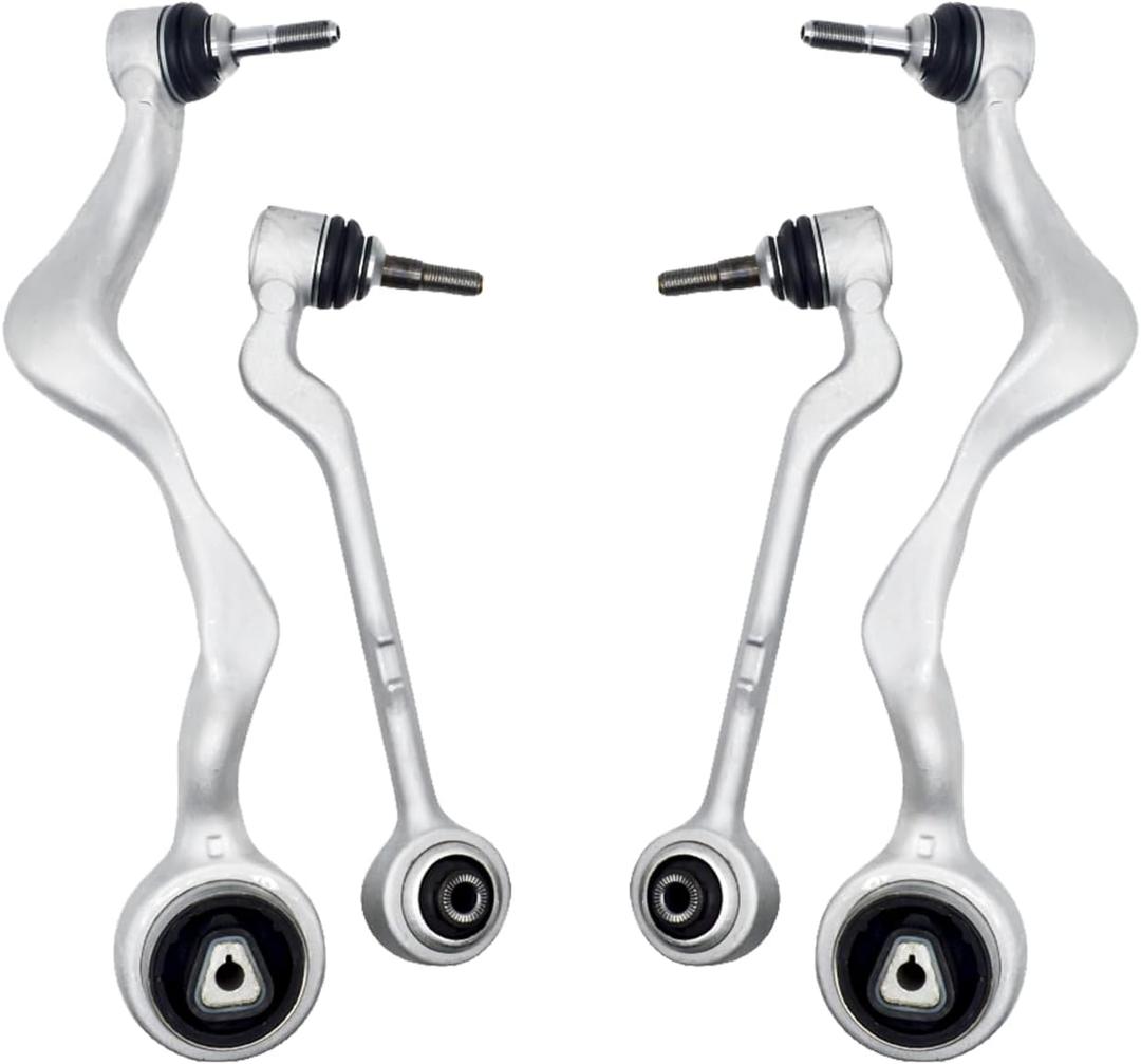 4pcs Front Lower Control Arm Suspension Kit with Ball Joint & Bushing Replacement for 2006-2013 BMW 128i 135i 323i 325i 330i 328i 335i 335d 335is X1 (2WD Only)