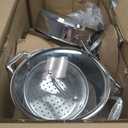 Cuisinart Chefs Classic 11-Piece Stainless Steel Pots and Pans Set, Cookware Set Compatible with Induction, Electric, Gas Cooktops, Aluminum Core for Even Heat, Cool Grip Handles, Dishwasher Safe