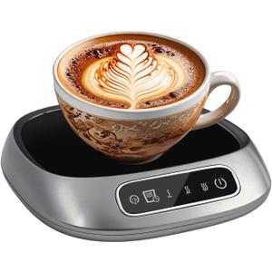 Coffee Mug Warmer, USB Charging Coffee Cup Warmers for Desk, Three Adjustable Electric Drink Cup Heater for Chocolate Tea Hot Cocoa Milk, Kitchen Accessories, No Battery for Home/Office Use