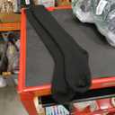 Bamboo Rayon Knee High Diabetic Socks for Men & Women 4 Packs, Soft No-Binding Cushioned Sole Seamless Diabetic Socks