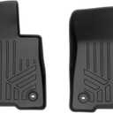 SMARTLINER All Weather Custom Fit Floor Mats 1st Row Liner Set Compatible with 2021-2025 Toyota Sienna