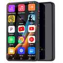 144GB MP3 Player with Bluetooth and WiFi, HD 4" Full Touch Screen MP4 Music Player with Spotify,Parental Control, Amazon Music,YouTube,Android Mainstrem Media MP4 Music Player for Kids up to 1TB,Black