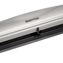 Bostitch Office Premium 3 Hole Punch, 12 Sheet Capacity, Metal, Rubber Base, Easy-Clean Tray, Silver