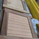 Furinno Dalam Outdoor Hardwood Storage Deck Box, Natural, 20.55"L x 44.49"W x 23.43"H