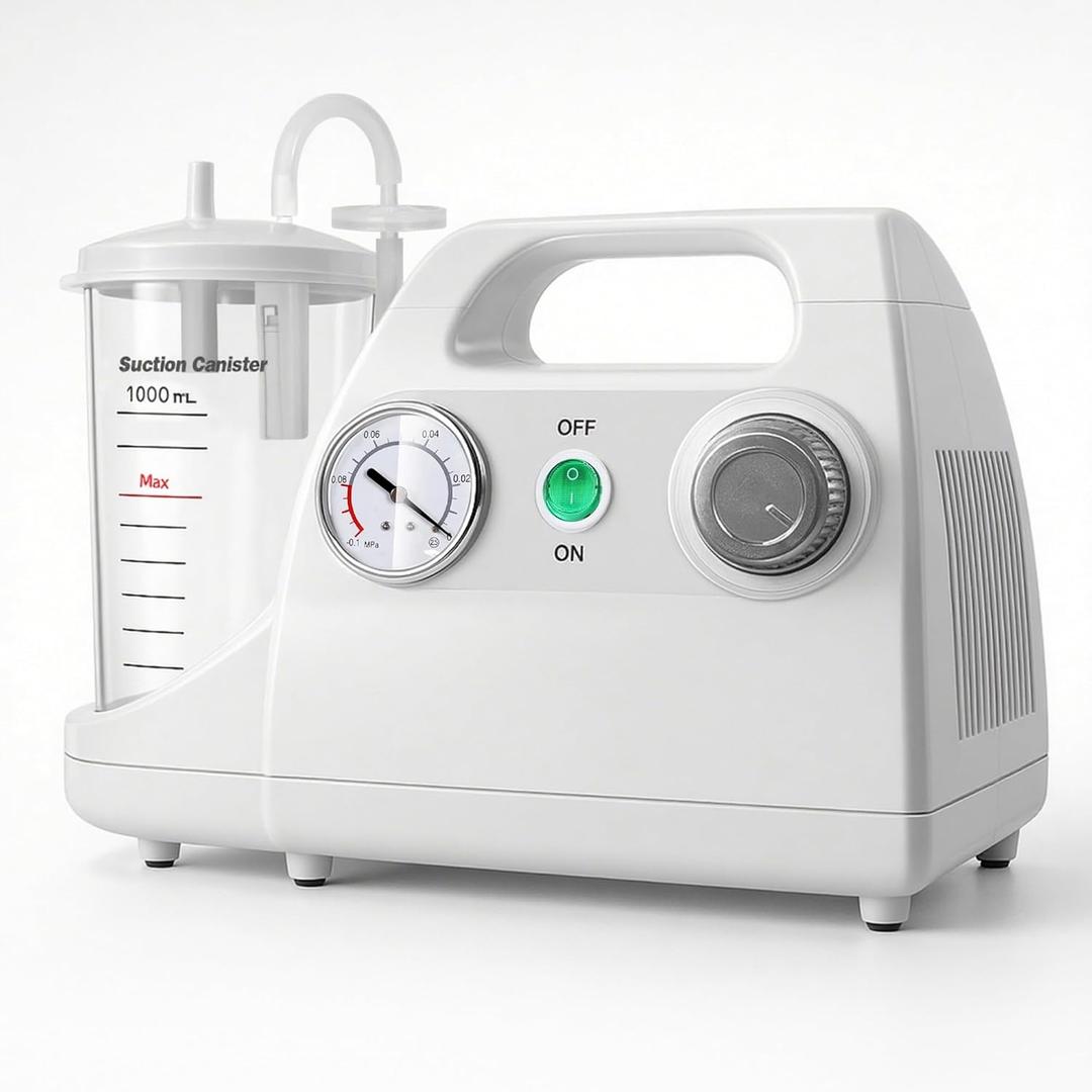 Portable Veterinary Suction Machine for Home Use with 1000ml Capacity