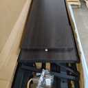 Bellemave Metal Queen Size Loft Bed with Stairs and Wardrobe,Heavy Duty Loft Bed Frame with LED Lights and Charging Station for for Kids, Teens, Adults,Black Woodgrain