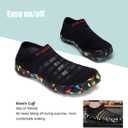 TOLLN Quick-Dry Barefoot Water Shoes for Men, Women & Youth  Versatile Aqua Socks for Beach, Pool, Kayaking, Hiking, Surfing, Yoga & Outdoor Sports (Black)