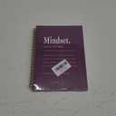 Knibeo Mindset Inspirational Notebooks Journal - Anti Anxiety Notebook, 5.58.3 Inch Inspirational Spiral Bound Notebook with 164 Pages, College School Supplies(Violet)