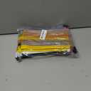 20 Pack 10 Colors Mesh Zipper Pouch Bags, Small Pouch Pencil Pouch Bulk, Cosmetics Makeup Bags Accessories Storage Bag, Home Organizing Office School Classroom Supplies