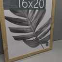 MCS Studio Gallery Poster Frame, 16x20, Natural Woodgrain, 1-Pack