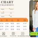 Sweater for Women Top Oversized Fashion Sweater Soft Striped V Neck Long Sleeve Pullover Sweatshirt (XL)