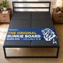 Original Bunkie Board Queen Size (60x80) - Under Bed Support, Black