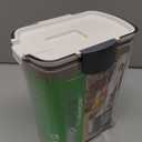 ProKeeper Sugar & Flour Storage Container – 1 Piece, Clear, Airtight Seal for Freshness, 6.7 x 5.6 x 7.7 inches